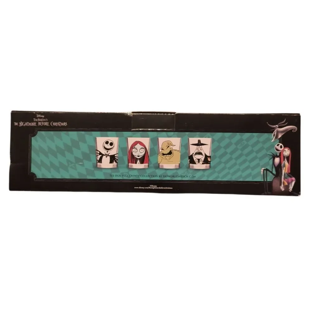 Disney The Nightmare Before Christmas Glasses Set